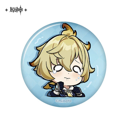 [Official Merchandise] Chibi Emoji Series Badge - Mondstadt | Genshin Impact