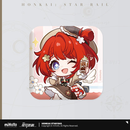 [Pre-Order] Express Travel Notes Series Chibi Tinplate Badge | Honkai: Star Rail (Within 200 Days)
