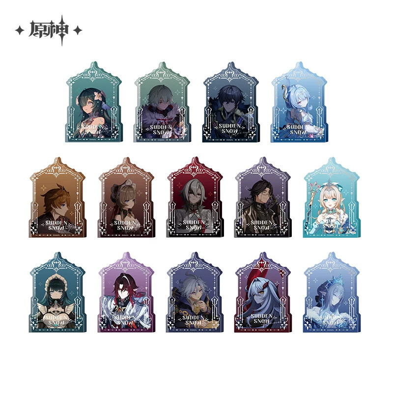 [Pre-Order] Sudden Snow Series Merchandise Thick Acrylic Ornament | Genshin Impact (Jan 2027)