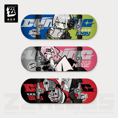 [Pre-Order] Ridu Series Chibi Finger Skateboard Keychain Cunning Hares | Zenless Zone Zero (Nov 2024)