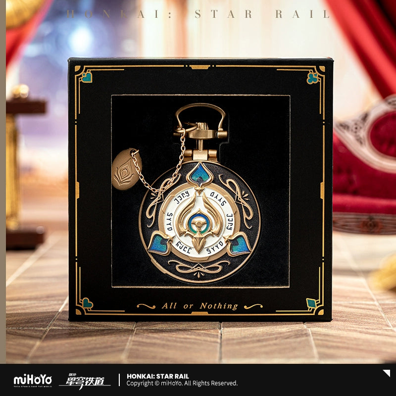 [Pre-Order] Aventurine Pocket Watch-Style Metal Charm | Honkai: Star Rail (Within 200 Days)