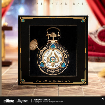 [Pre-Order] Aventurine Pocket Watch-Style Metal Charm | Honkai: Star Rail (Within 200 Days)