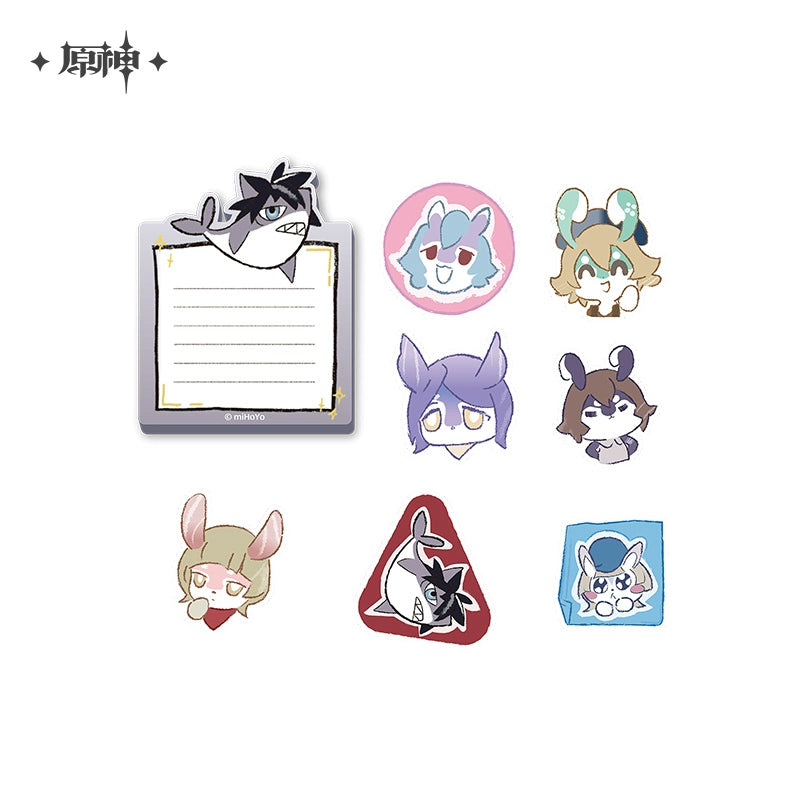 [Pre-Order] FES 2024 Series Sticky Notes & Water Sticker Set | Genshin Impact (Oct 2024)