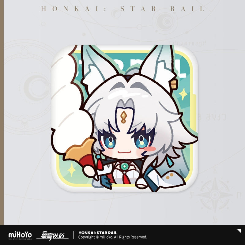 [Official Merchandise] KFC Series Chibi Sticker Pack Tinplate Badge | Honkai: Star Rail