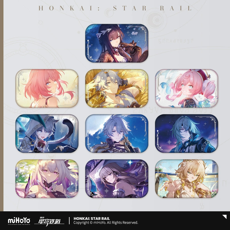 [Pre-Order] The Memories We Share Series Tinplate Badge Vol.2 | Honkai: Star Rail (Within 200 Days)