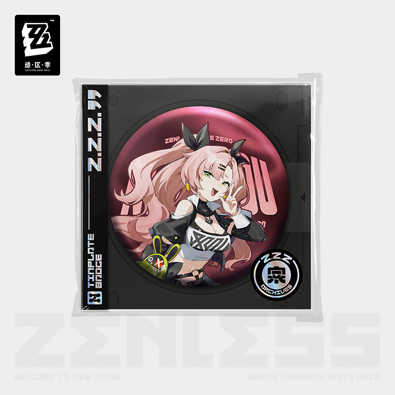 [Pre-Order] Illustration Series Tinplate Badges Cunning Hares | Zenless Zone Zero (Oct 2024)