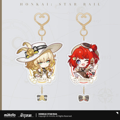 [Pre-Order] Express Travel Notes Series Chibi Acrylic Charm | Honkai: Star Rail (Within 200 Days)