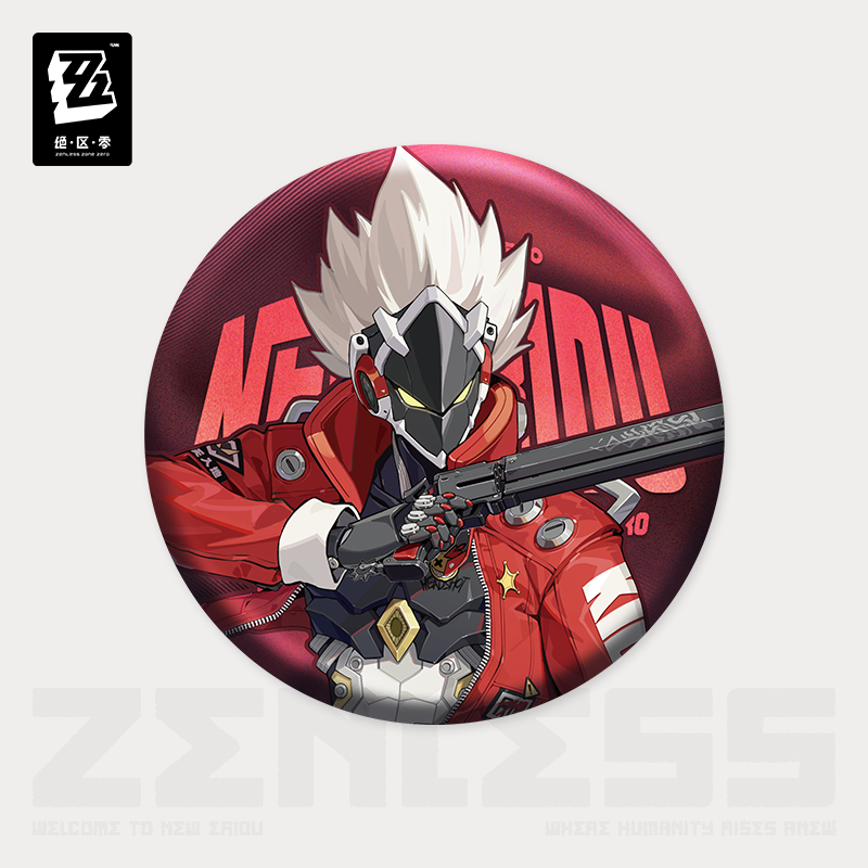 [Pre-Order] Illustration Series Tinplate Badges Cunning Hares | Zenless Zone Zero (Oct 2024)