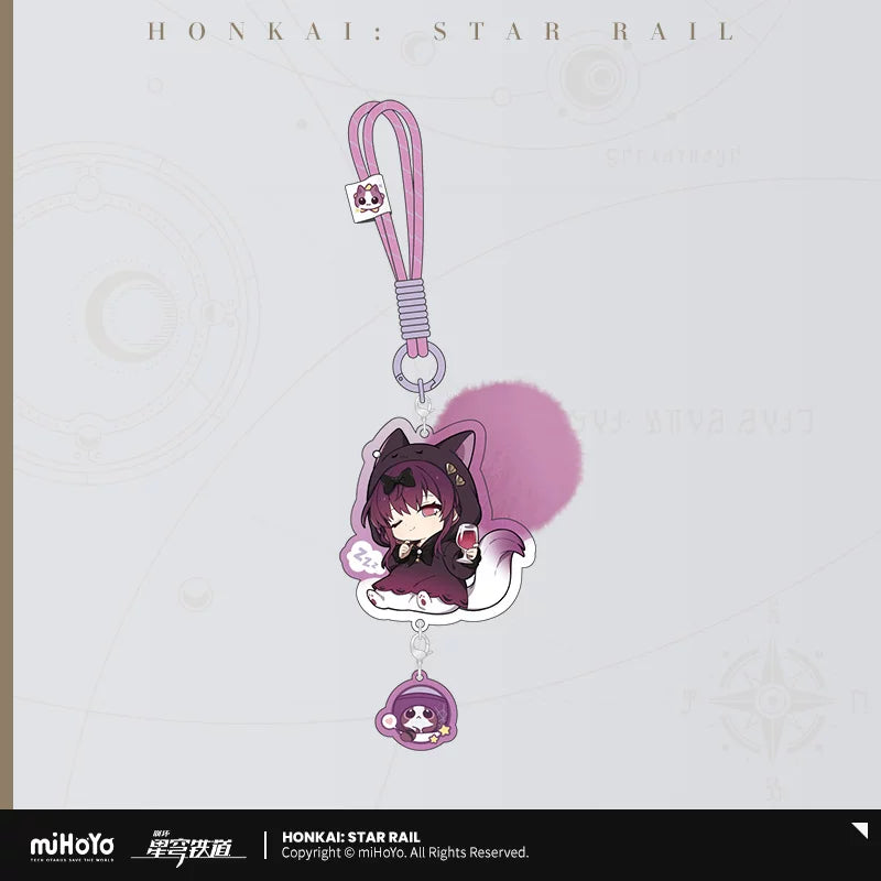 [Pre-Order] Girls’ Dormitory Series Chibi Acrylic Charm | Honkai: Star Rail (Within 200 Days)