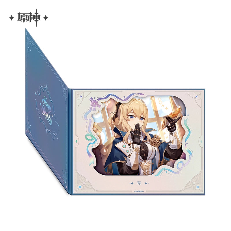 [Pre-Order] Birthday Series Flip-Page Lattice Window Shikishi 2025 | Genshin Impact (Nov 2025)