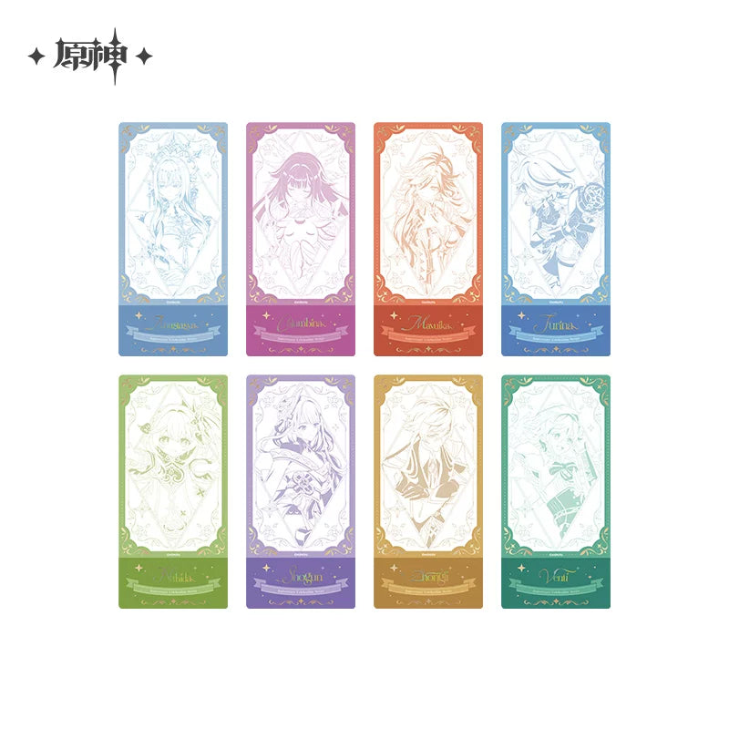 [Pre-Order] Anniversary Celebration Series Pull-Out Ticket Blind Box | Genshin Impact (Jan 2027)