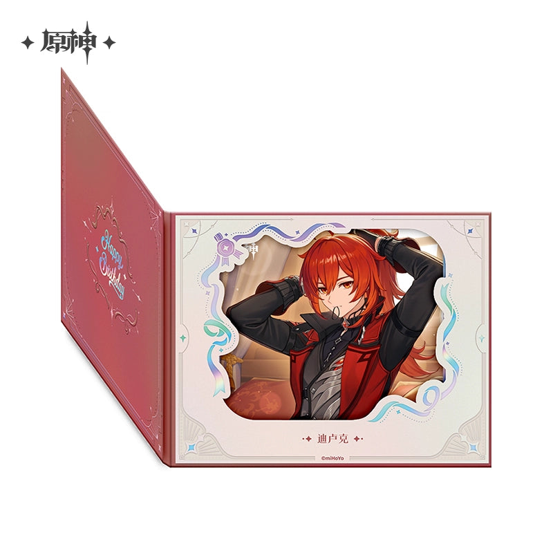 [Pre-Order] Birthday Series Flip-Page Lattice Window Shikishi 2025 | Genshin Impact (Nov 2025)
