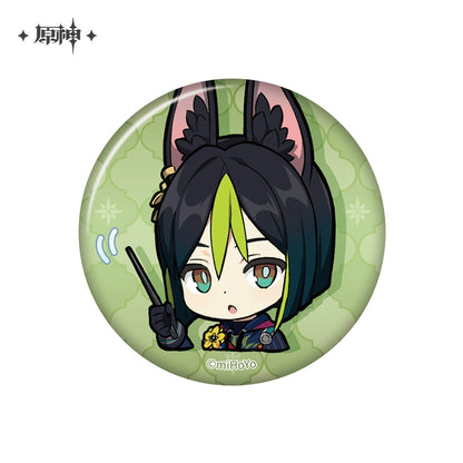 [Official Merchandise] Chibi Emoji Series Badge - Sumeru City | Genshin Impact