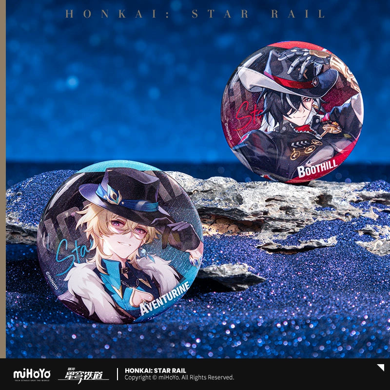 [Pre-Order] Interstellar Journey Series Tinplate Badge Vol.2 | Honkai: Star Rail (Within 200 Days)