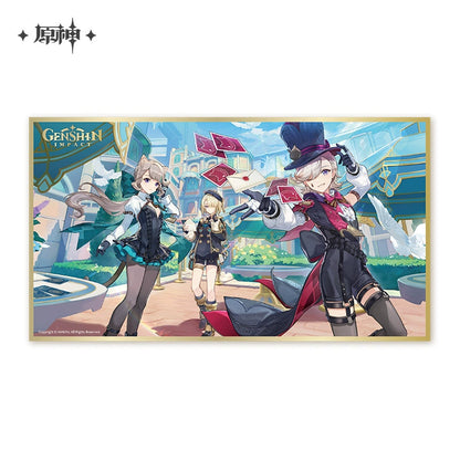 [Official Merchandise] 2023 Genshin Impact Game Art Exhibition Series: Shikishi & Mouse Pad