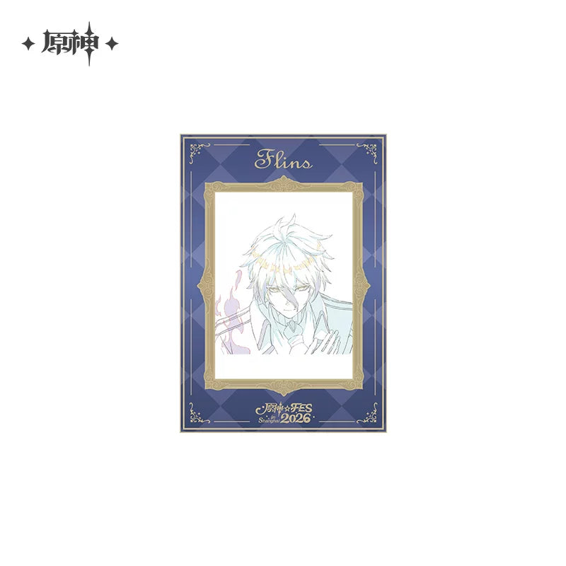 Diffraction Card Genshin Impact FES2026 Series Original Art Diffraction Card Set ...
