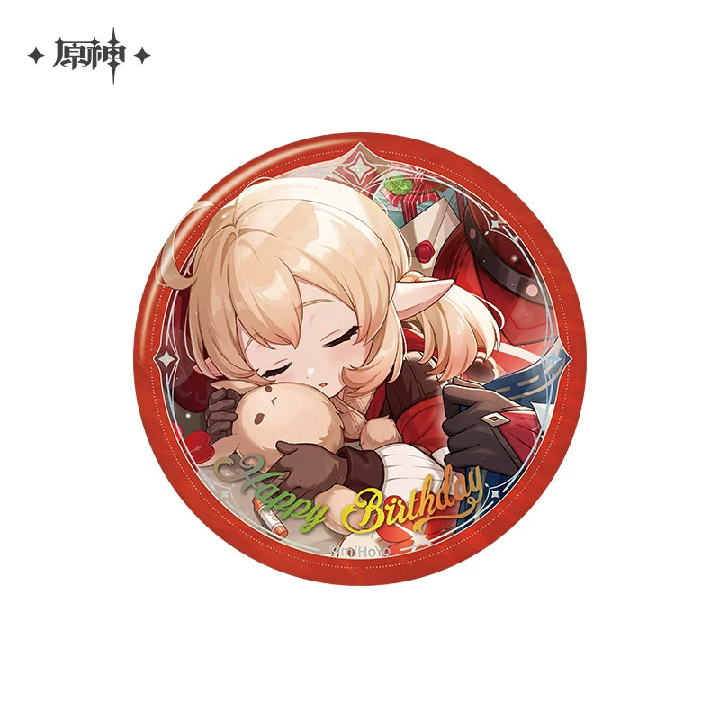 [Pre-Order] Birthday Series Character Badges 2025 Vol.2 | Genshin Impact (May 2026)