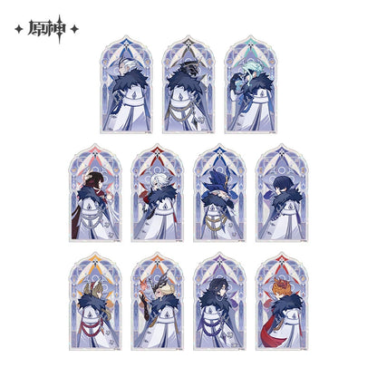 [Official Merchandise] Frost and Flame Series Connectable Light-Transmitting Acrylic Stand | Genshin Impact