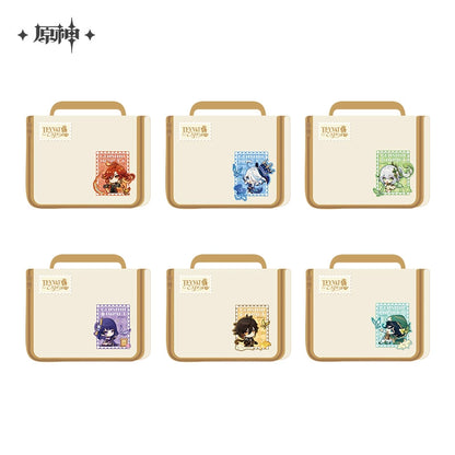 [Official Merchandise] Teyvat Exhibition Theme Series Toiletry Bag / Velcro / Luggage Tag | Genshin Impact