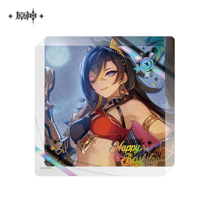 [Pre-Order] Birthday Series Character Thick Acrylic Coasters 2025 | Genshin Impact (Nov 2025)