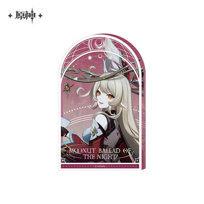 [Pre-Order] Moonlit Ballad of The Night Series Thick Acrylic Ornament | Genshin Impact (Feb 2026)