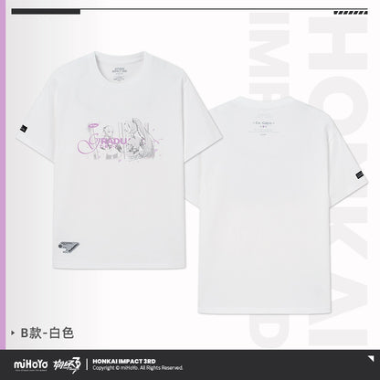 [Pre-Order] "Graduation Trip" Theme Impression T-Shirt | Honkai Impact 3rd (Sept 2024)