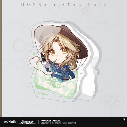 [Pre-Order] Nameless Medal Series Acrylic Clip | Honkai: Star Rail (Within 200 Days)