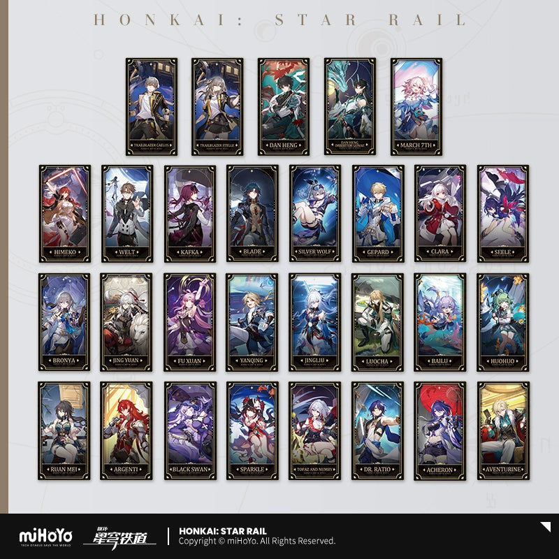 [Pre-Order] 1st Anniversary Collectible Cards Set | Honkai: Star Rail (Within 200 Days)