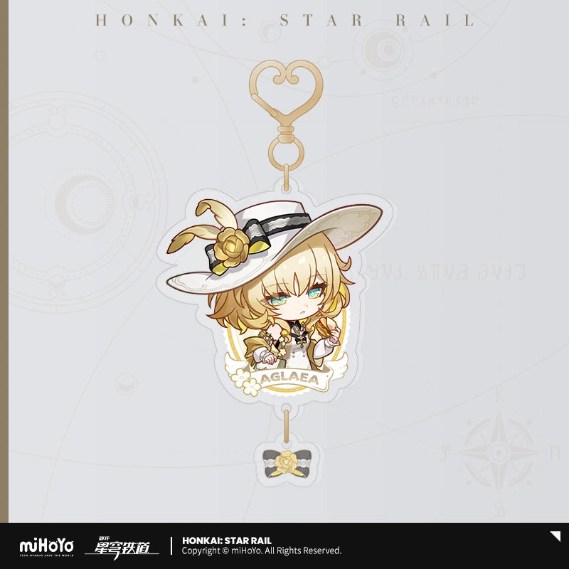 [Pre-Order] Express Travel Notes Series Chibi Acrylic Charm | Honkai: Star Rail (Within 200 Days)