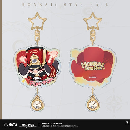 [Official Merchandise] Pom-Pom Exhibition Hall Series: Pom-Pom Acrylic Keychains | Honkai: Star Rail