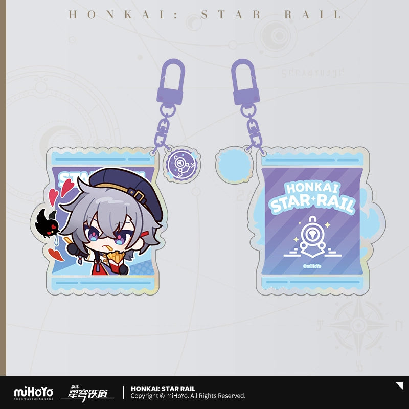 [Official Merchandise] KFC Series Chibi Sticker Pack Acrylic Charm | Honkai: Star Rail