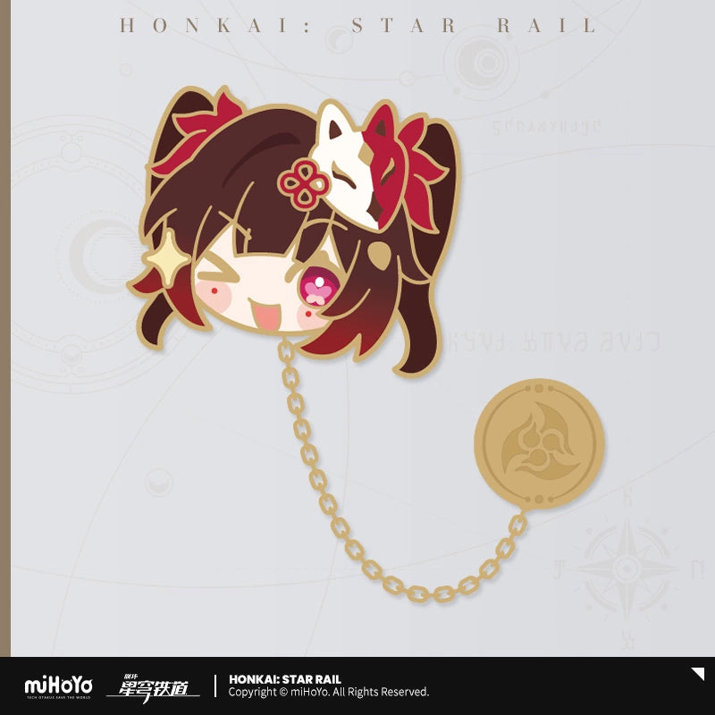 [Pre-Order] Pom-Pom Exhibition Hall Series Metal Badge | Honkai: Star Rail (Within 200 Days)