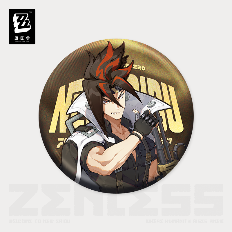 [Pre-Order] Illustration Series Tinplate Badges Belobog Heavy Industries | Zenless Zone Zero (Oct 2024)