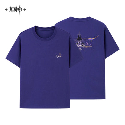 [Pre-Order] Cyno Theme Impression Series T-Shirt | Genshin Impact (August 2024)