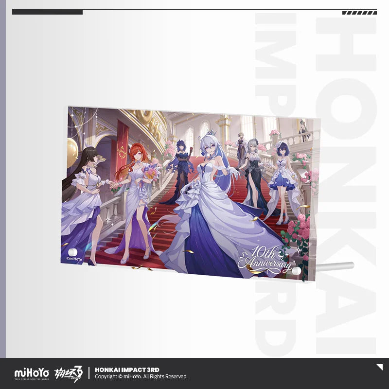 [Pre-Order] Honkai Impact 3rd 10th Anniversary Acrylic Ornament (Within 200 Days)