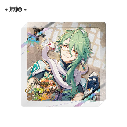 [Pre-Order] Birthday Series Character Thick Acrylic Coasters 2025 | Genshin Impact (Nov 2025)