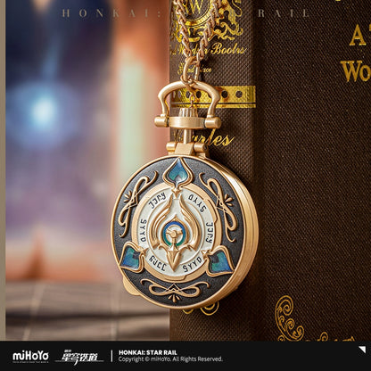 [Pre-Order] Aventurine Pocket Watch-Style Metal Charm | Honkai: Star Rail (Within 200 Days)