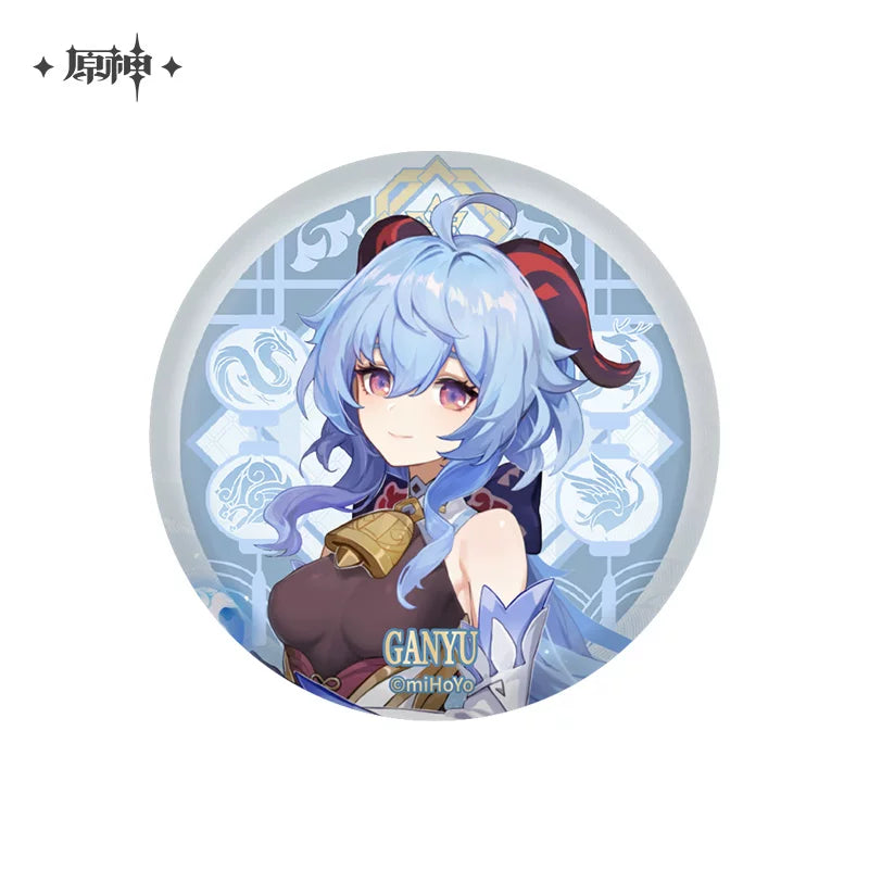 [Pre-Order] Liyue Harbor Theme Series Character Badge - New Craft | Genshin Impact (June 2026)