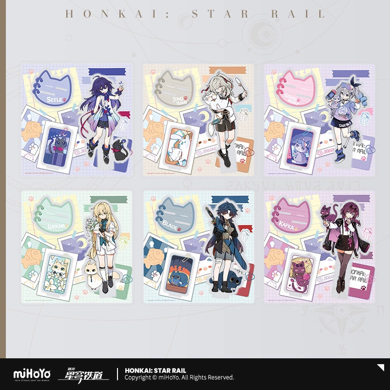 [Pre-Order] Little Cat Series Acrylic Standee | Honkai: Star Rail (Nov 2024)