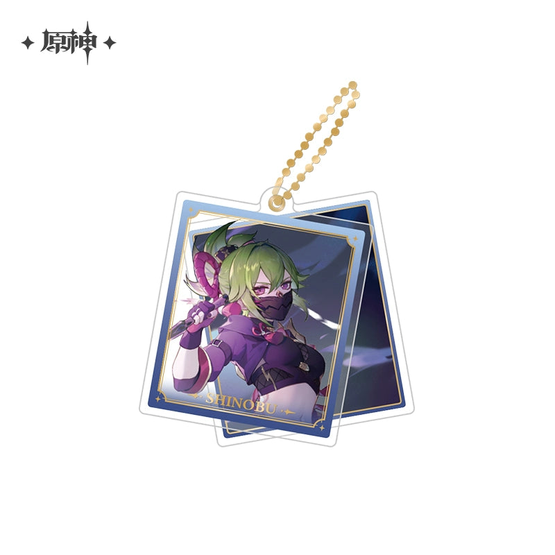 [Official Merchandise] Genshin Impact Theme Series Character Double-Sided Acrylic Keychains