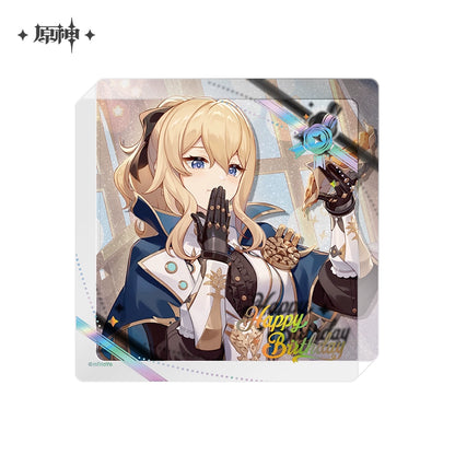 [Pre-Order] Birthday Series Character Thick Acrylic Coasters 2025 | Genshin Impact (Nov 2025)