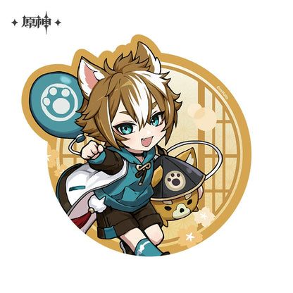 [Official Merchandise] Outing Theme Series: Chibi Character Mouse Pad | Genshin Impact