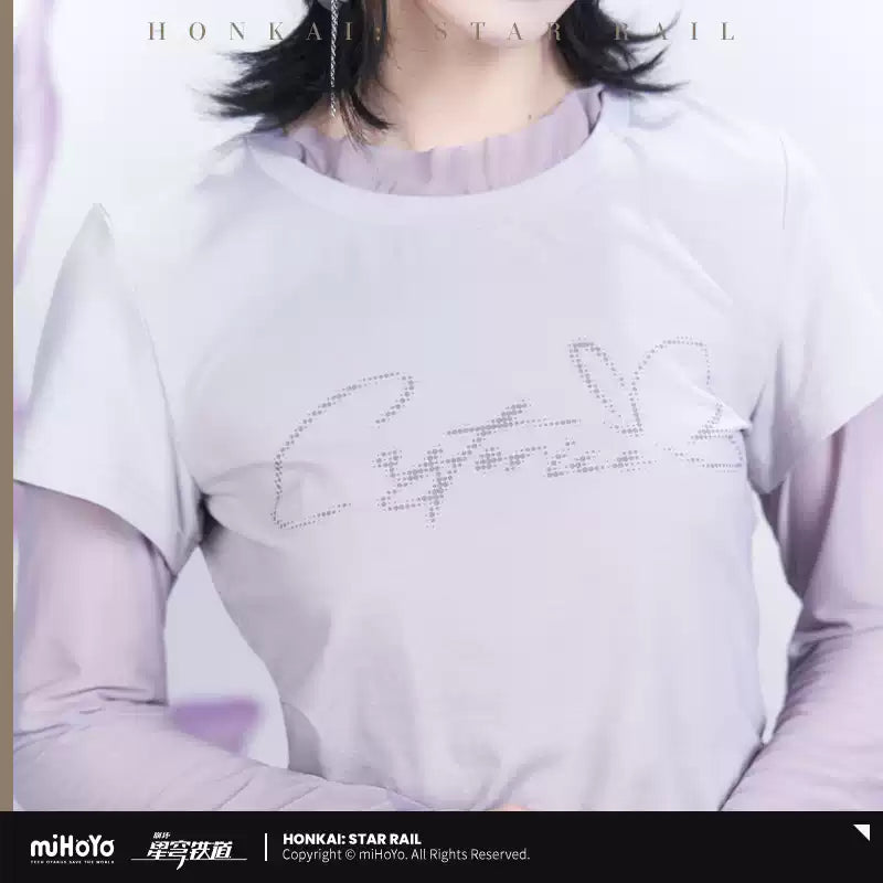 [Pre-Order] Castorice Theme Impression Series Layered Look T-Shirt | Honkai: Star Rail (Sep 2026)