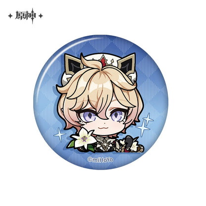 [Official Merchandise] Chibi Emoji Series Badge - Mondstadt | Genshin Impact