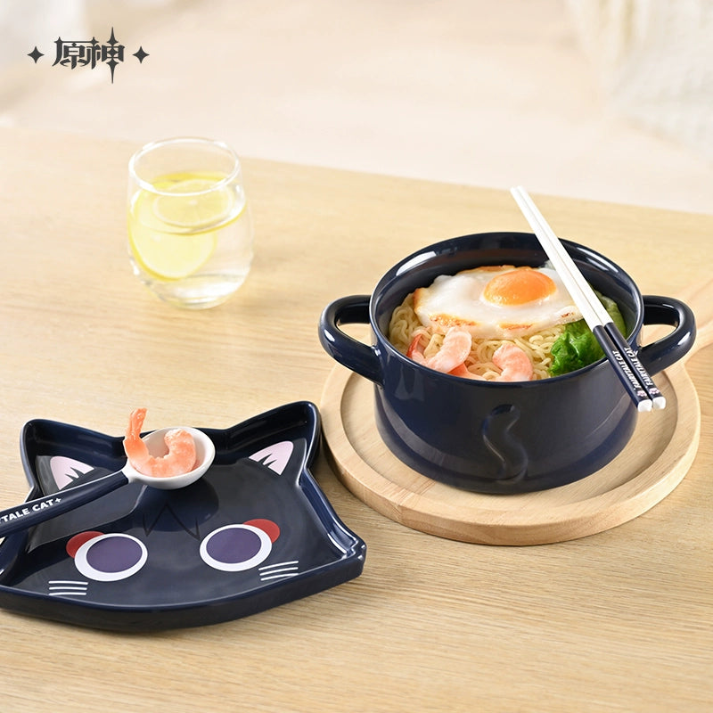 [Pre-Order] Wanderer • Fairy Tale Cat Home Series Ceramic Tableware Set | Genshin Impact (Oct 2024)