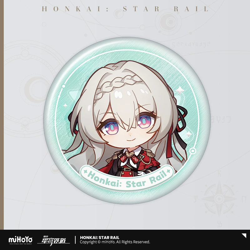 [Pre-Order] Nameless Medal Series Tinplate Badge | Honkai: Star Rail (Within 200 Days)