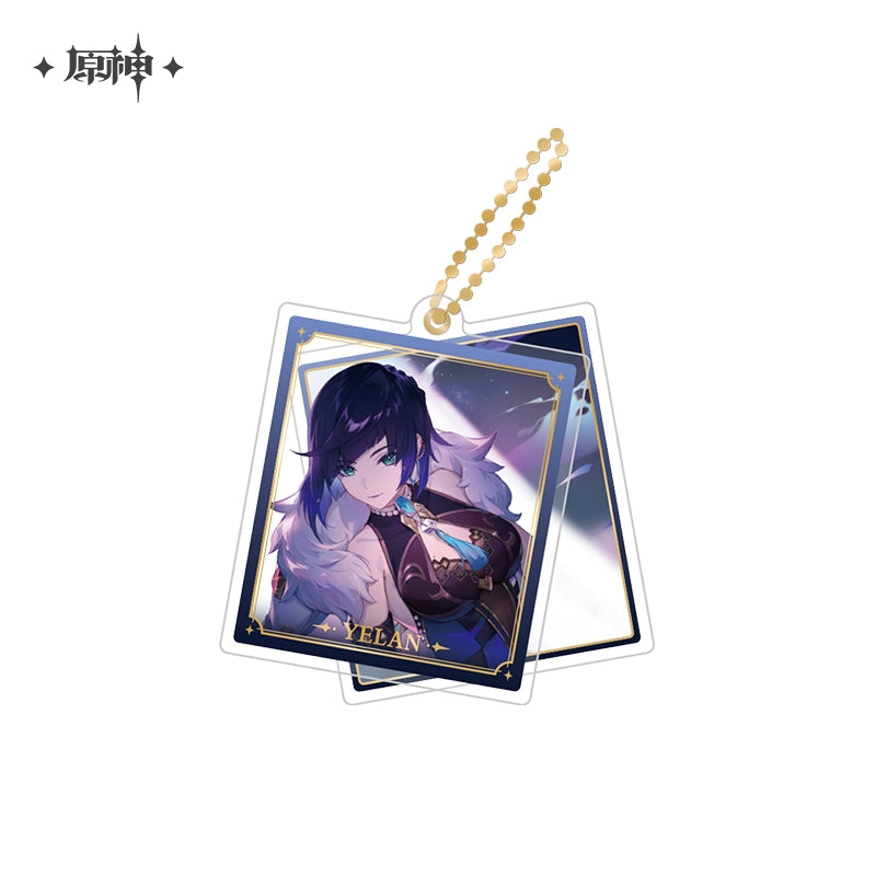 [Official Merchandise] Genshin Impact Theme Series Character Double-Sided Acrylic Keychains