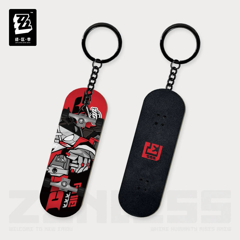 [Pre-Order] Ridu Series Chibi Finger Skateboard Keychain Cunning Hares | Zenless Zone Zero (Nov 2024)