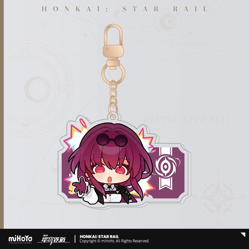 [Official Merchandise] Pom-Pom Exhibition Hall Series: Acrylic Charms | Honkai: Star Rail