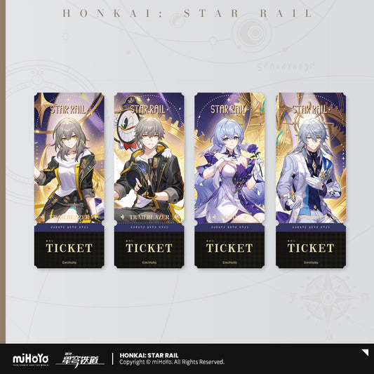 [Official Merchandise] Autumn Festival Series Holographic Ticket | Honkai: Star Rail